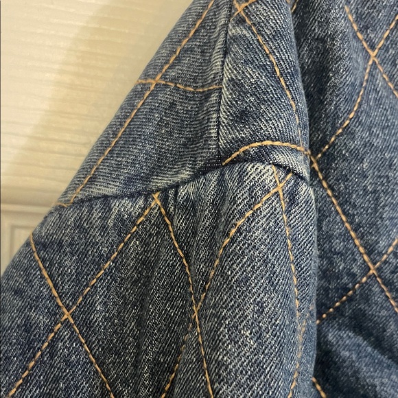 Veronica Beard Women's Blue Quilted denim Jacket size XS - Picture 8 of 10
